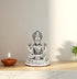 Silver polished Goddess Lakshmi Idol